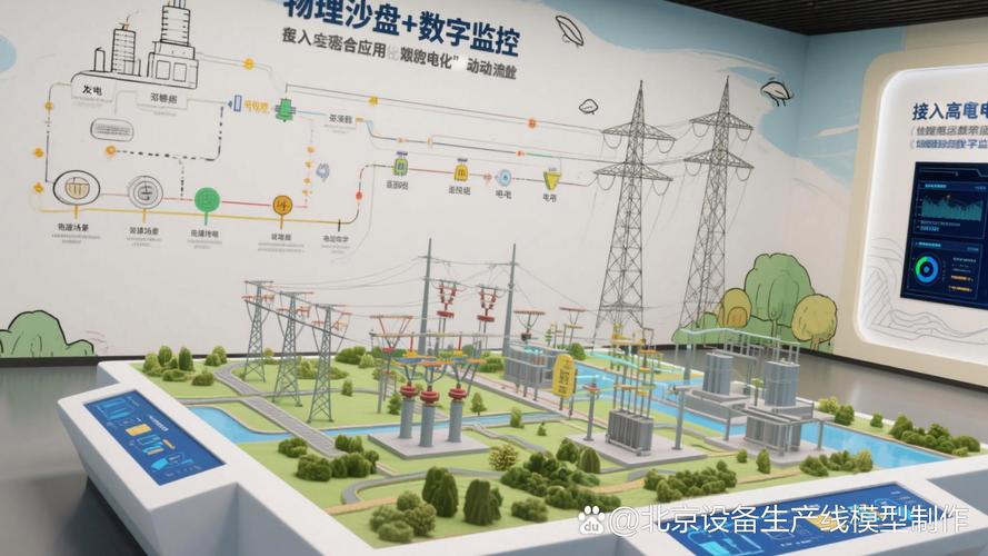 特高压输电动态沙盘与智能输配电 构建新型电力系统的智慧载体